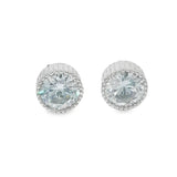 Elegant Silver Stud Earrings