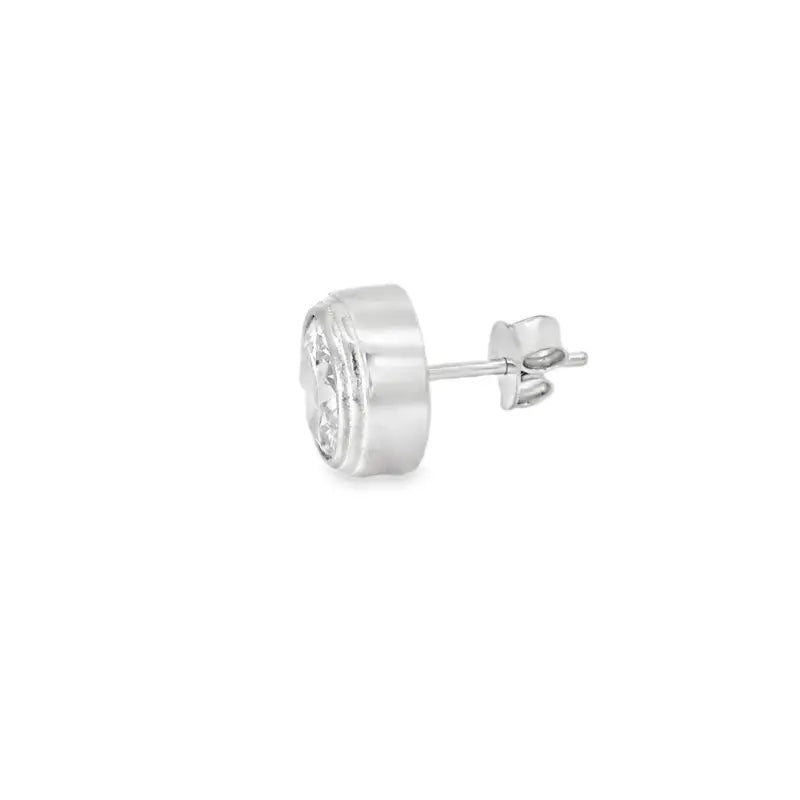 Elegant Silver Stud Earrings - Silvenca