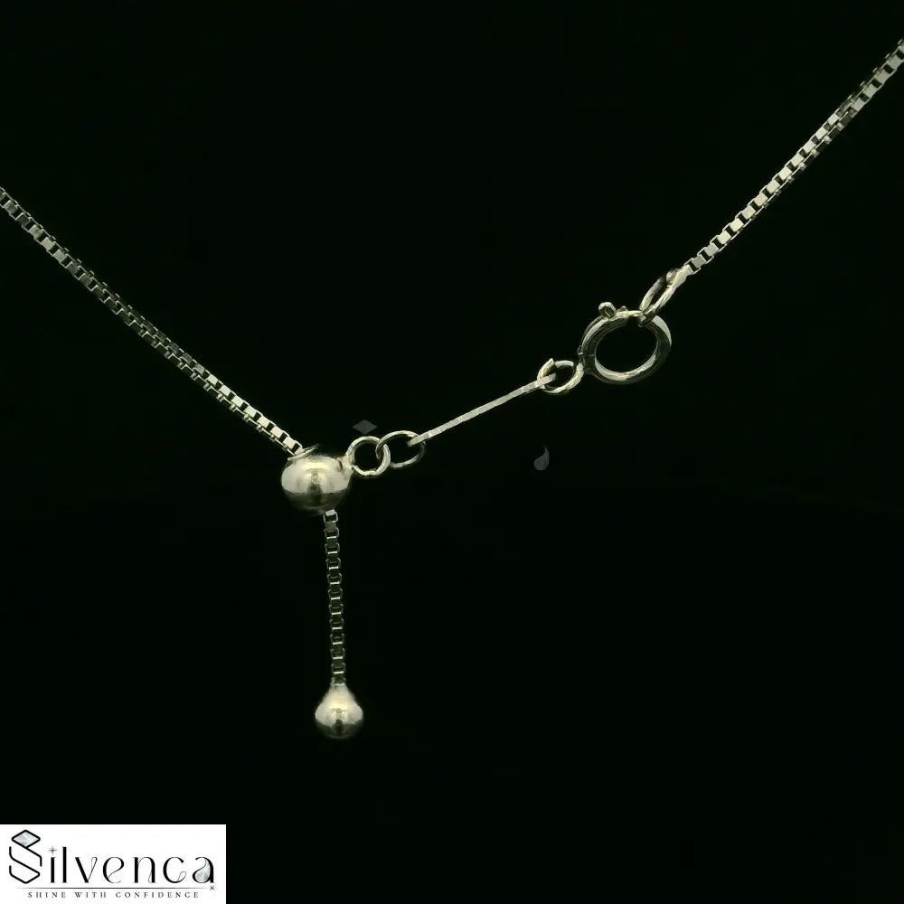 Elegant Silver Chain Necklace - Silvenca