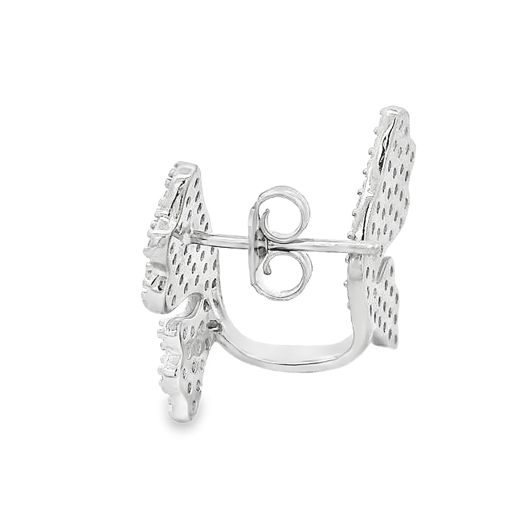 Elegant Leaf-Shaped Earrings - Silvenca