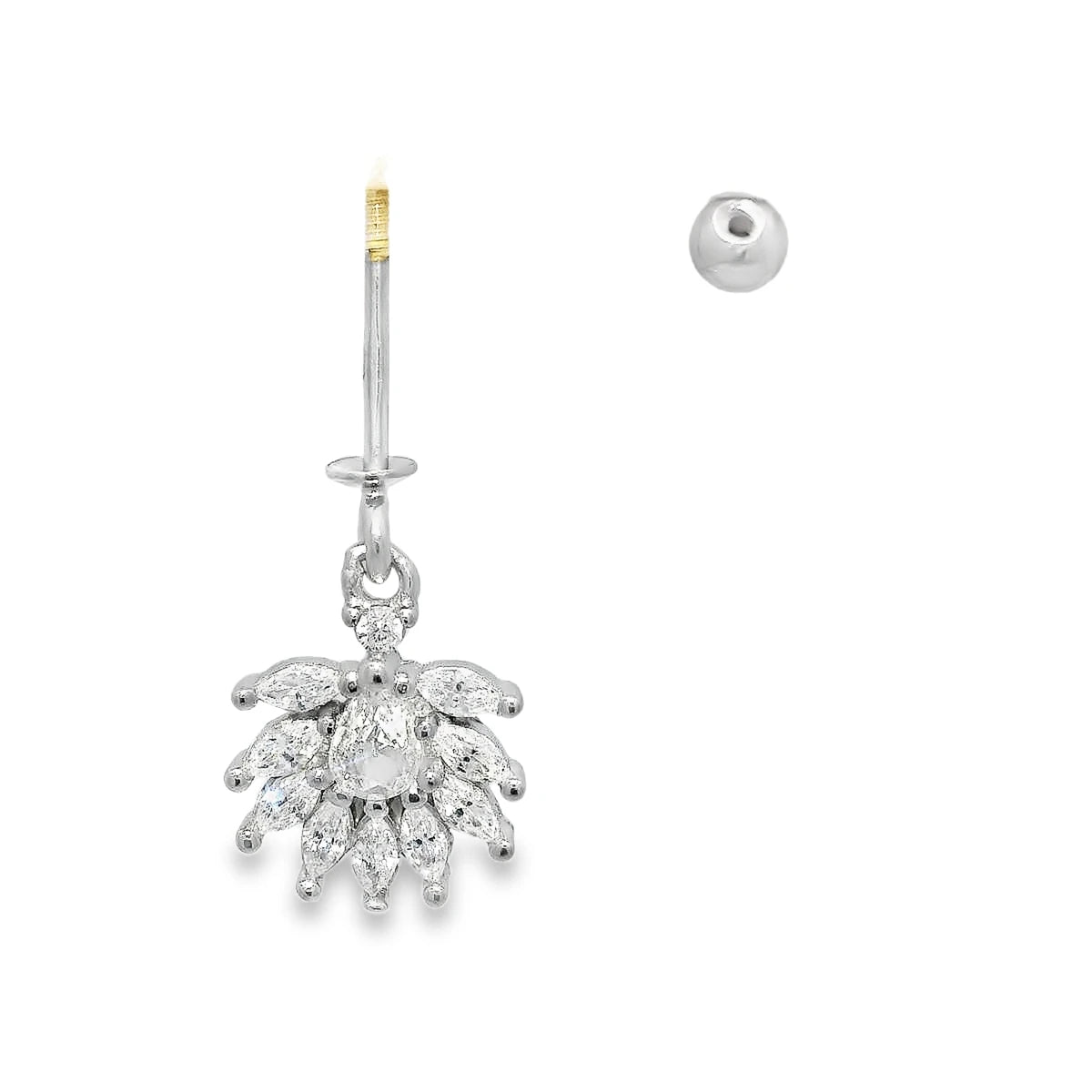 Elegant Silver Drop Earrings - Silvenca