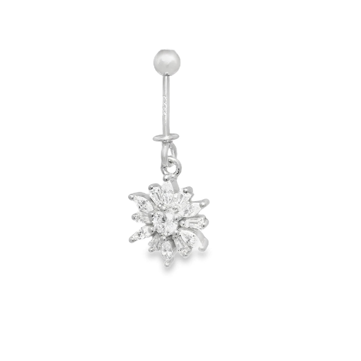 Elegant Silver Drop Earrings - Silvenca