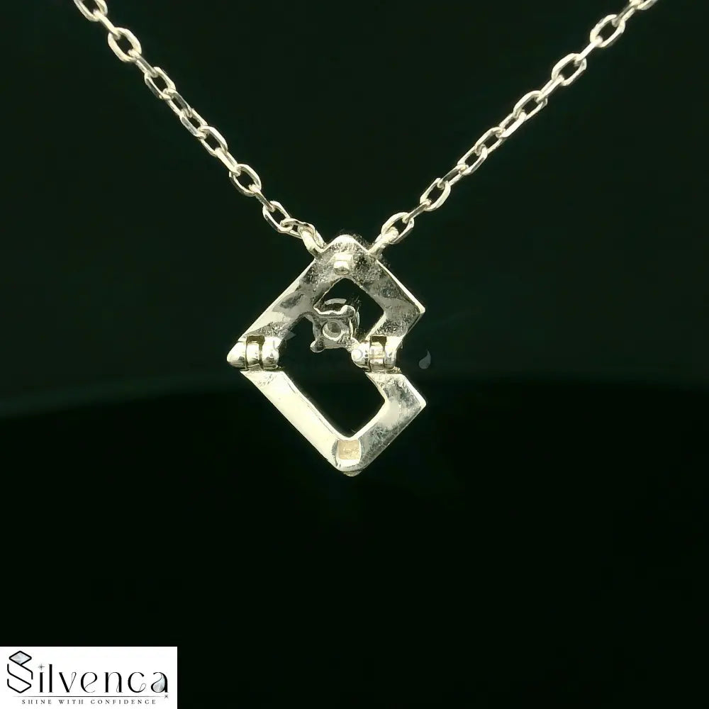 Hypnotize Love Silver Pendant - Silvenca