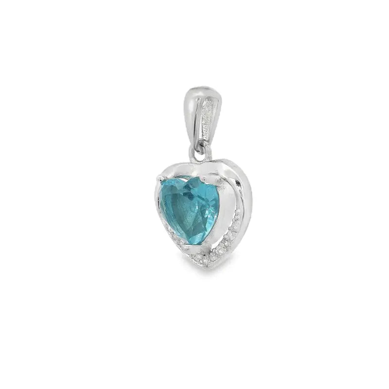 Elegant Heart-Shaped Pendant - Silvenca