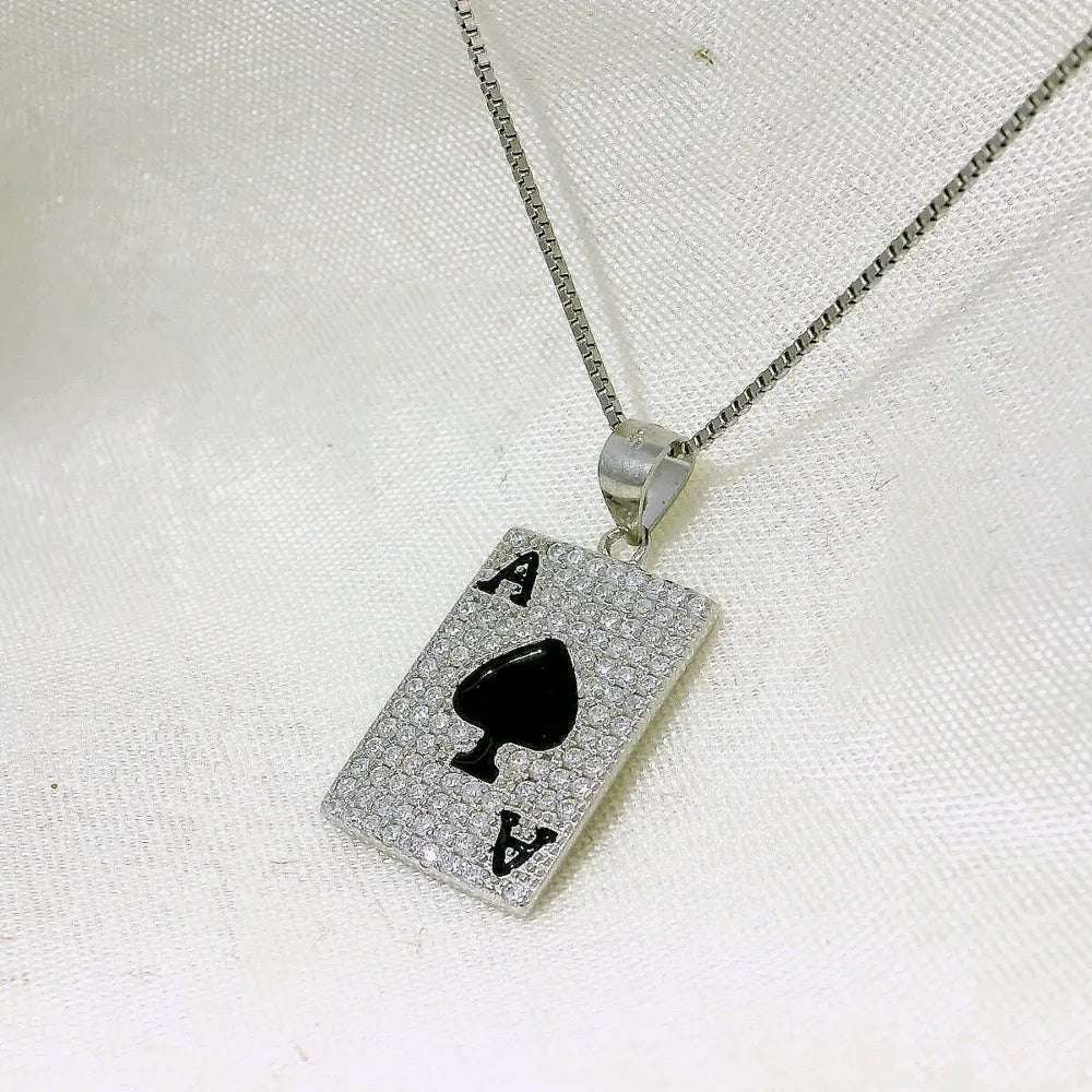 Silver Classy Pendant for Mens - Silvenca