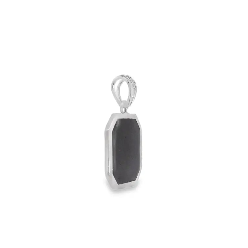 Elegant Black Pendant - Silvenca