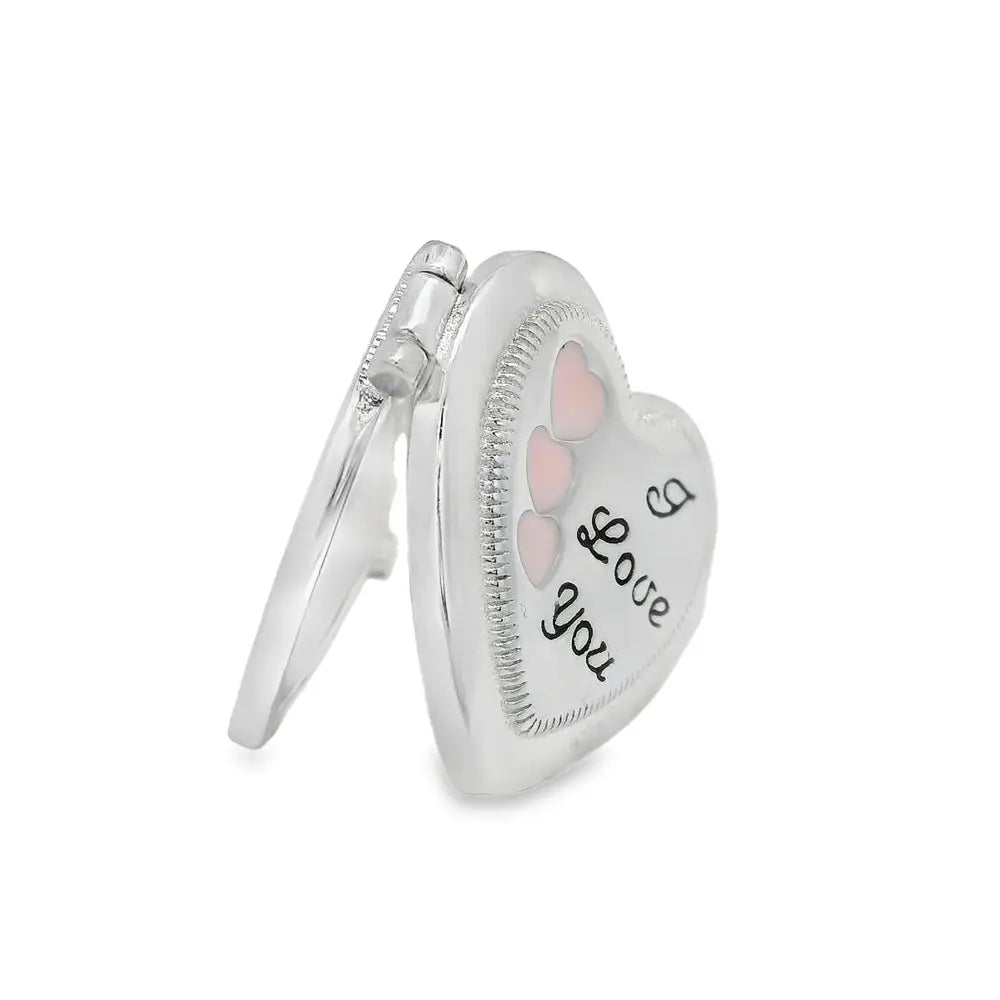 Heart-Shaped Love Pendant - Silvenca