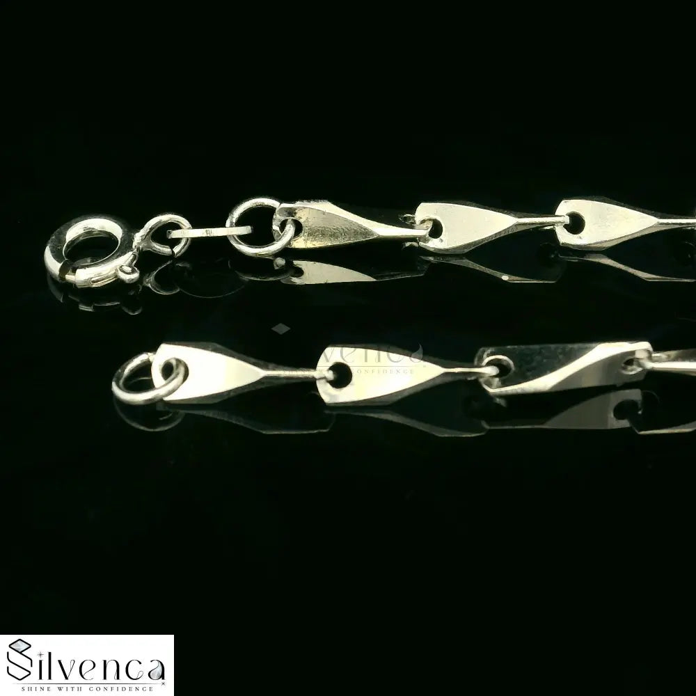 Silver Chain Fashionable Round Fisher Silver 92.5 chain - Silvenca