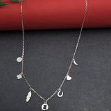Sterling Silver Studded Jewellery Set - Silvenca