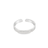 Versatile silver toe rings - Silvenca