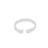 Versatile silver toe rings - Silvenca